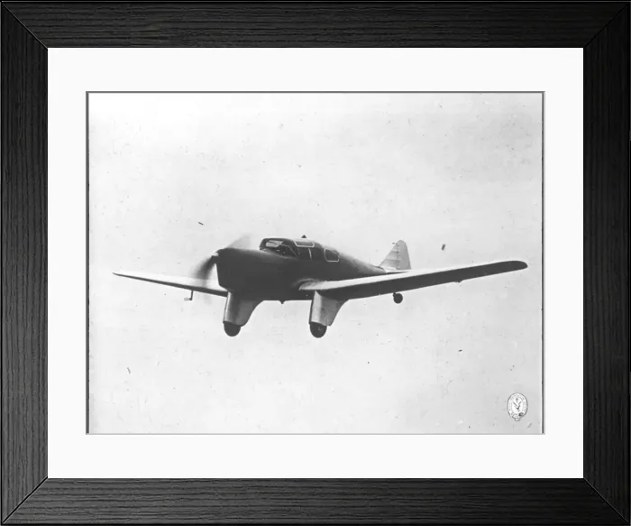 Framed Print : Miles M3 Falcon Six