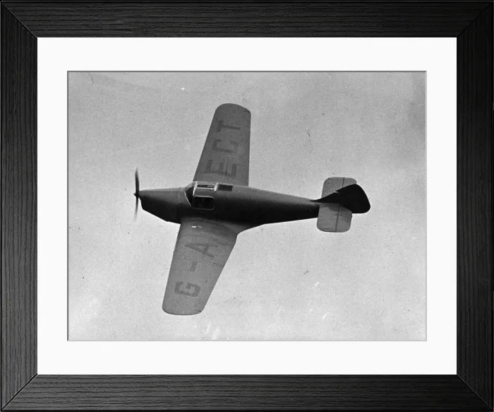 Framed Print : The prototype Miles M11 Whitney Straight G-AECT Framed Print : The prototype Miles M11 Whitney Straight G-AECT