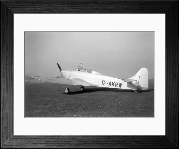 Framed Print : Miles M14 Magister G-AKRW Framed Print : Miles M14 Magister G-AKRW