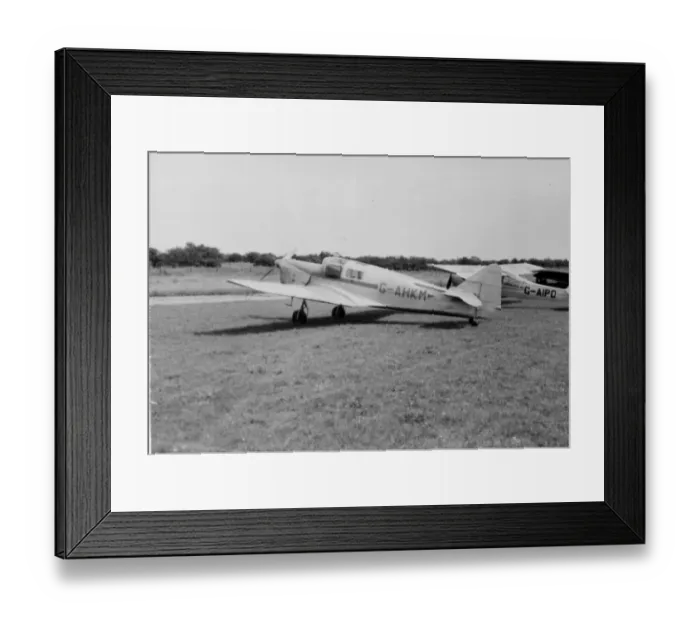 Framed Print : After WW2 Miles M16 Mentor L4420 was registered G-AHKM Framed Print : After WW2 Miles M16 Mentor L4420 was registered G-AHKM
