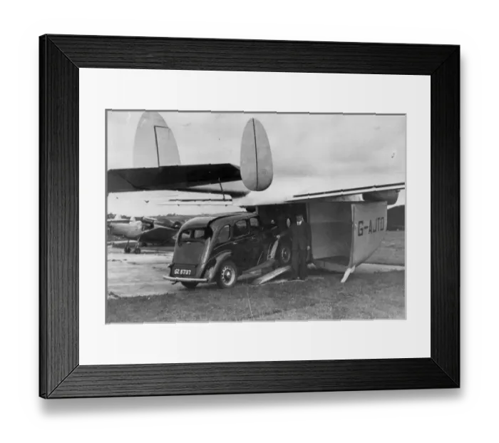 Framed Print : Miles M57 Aerovan IV G-AJTD of Ulster Aviation Framed Print : Miles M57 Aerovan IV G-AJTD of Ulster Aviation