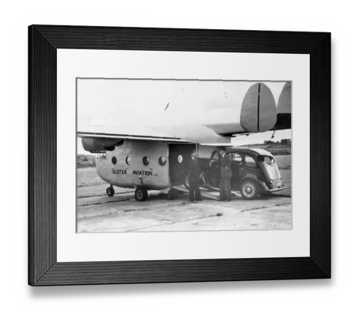 Framed Print : Miles M57 Aerovan IV G-AJTD of Ulster Aviation Framed Print : Miles M57 Aerovan IV G-AJTD of Ulster Aviation