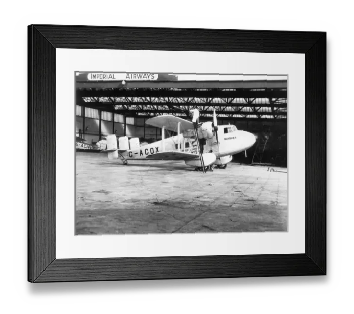 Framed Print : Boulton & Paul P71A G-ACOX Boadicea of Imperial Airways Framed Print : Boulton & Paul P71A G-ACOX Boadicea of Imperial Airways