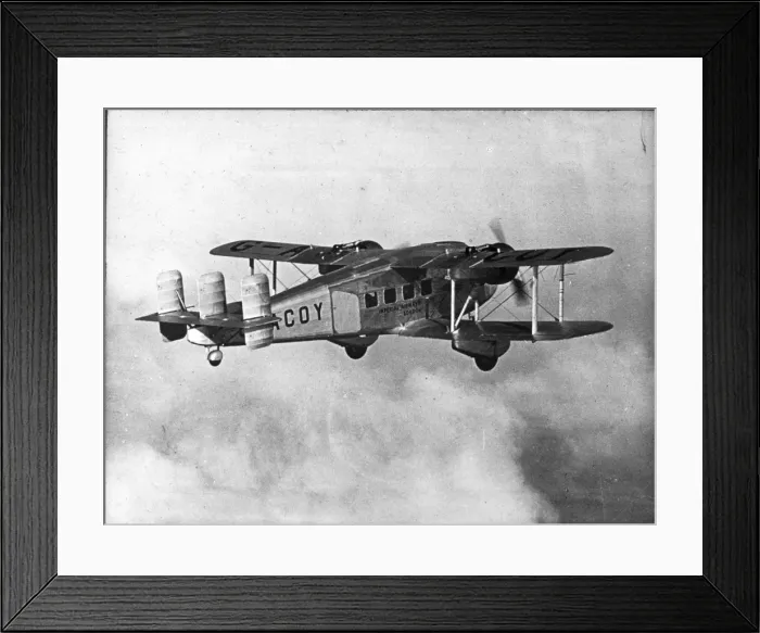 Framed Print : Boulton & Paul P71A G-ACOY Britomart of Imperial Airways
