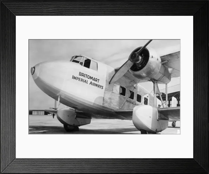 Framed Print : Boulton & Paul P71A G-ACOY Britomart of Imperial Airways Framed Print : Boulton & Paul P71A G-ACOY Britomart of Imperial Airways