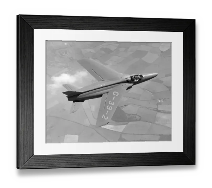 Framed Print : The prototype Folland Fo141 Gnat G-39-2 Framed Print : The prototype Folland Fo141 Gnat G-39-2