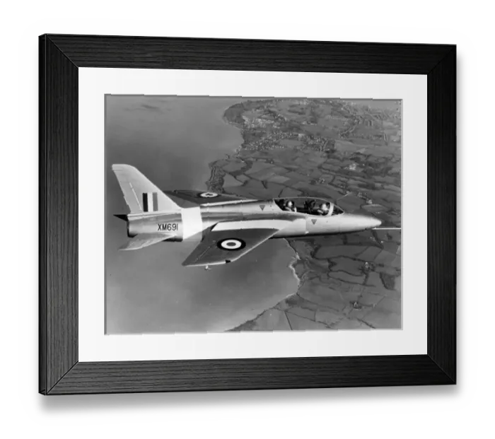 Framed Print : The first Folland Fo144 Gnat T1 XM691