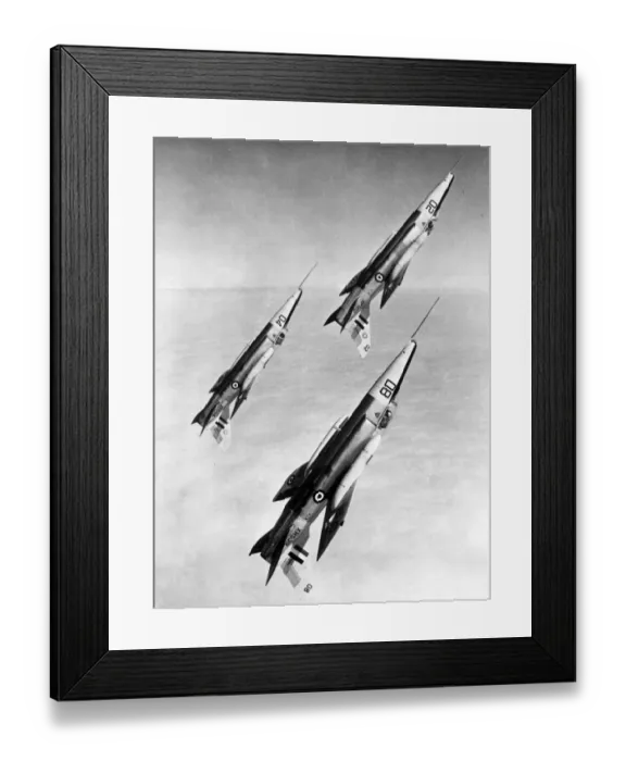Framed Print : Three Folland Fo144 Gnat T1s XP502 XP504 and XR539 Framed Print : Three Folland Fo144 Gnat T1s XP502 XP504 and XR539