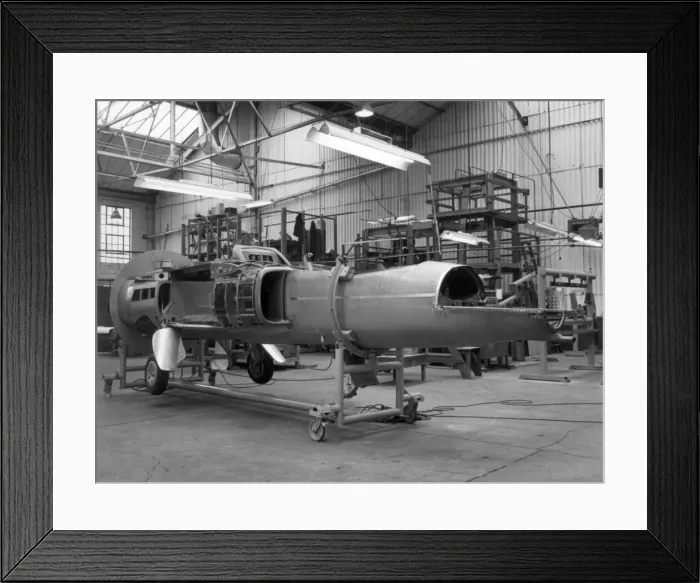 Framed Print : Folland Fo144 Gnat T1 during construction at Hamble Framed Print : Folland Fo144 Gnat T1 during construction at Hamble