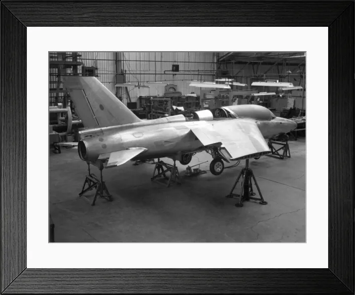 Framed Print : Folland Fo144 Gnat T1 during construction at Hamble Framed Print : Folland Fo144 Gnat T1 during construction at Hamble