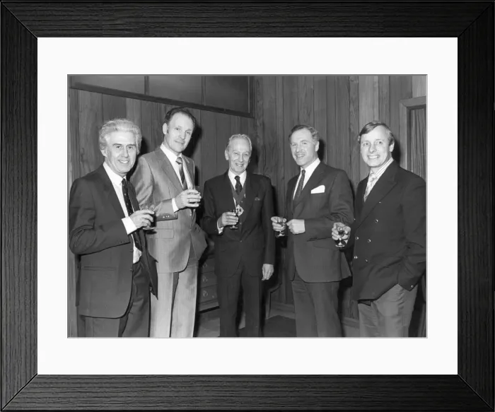 Framed Print : Captain Eric Melrose Winkle Brown CBE Framed Print : Captain Eric Melrose Winkle Brown CBE