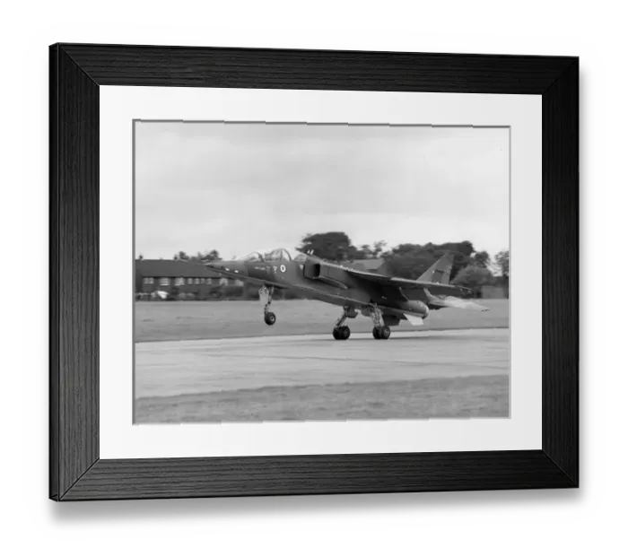 Framed Print : Jaguar B08 XW566 the first UK two-seater Framed Print : Jaguar B08 XW566 the first UK two-seater