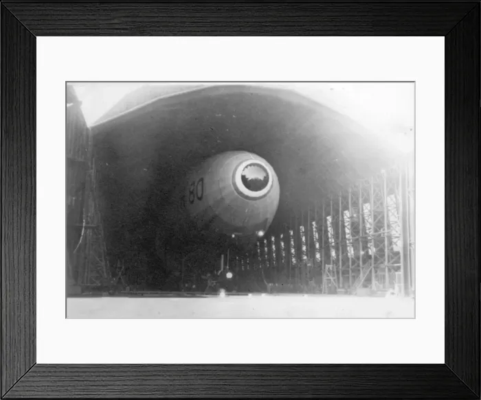 Framed Print : HMA R80 in its shed on Walney Island Framed Print : HMA R80 in its shed on Walney Island
