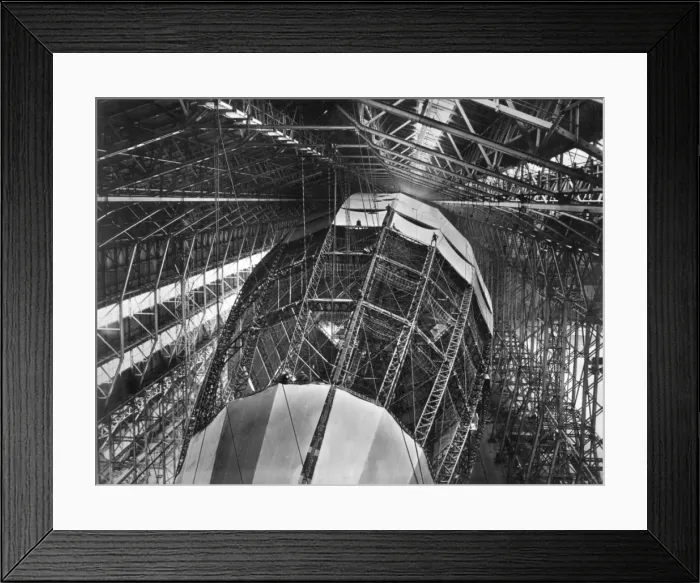 Framed Print : HMA R100 under construction Framed Print : HMA R100 under construction