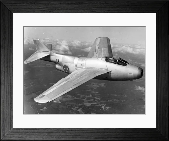 Framed Print : Saab J29 Framed Print : Saab J29