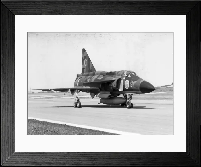 Framed Print : Saab SH37 Viggen Framed Print : Saab SH37 Viggen