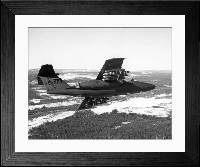 Framed Print : Saab 105XT SE-XBZ Framed Print : Saab 105XT SE-XBZ
