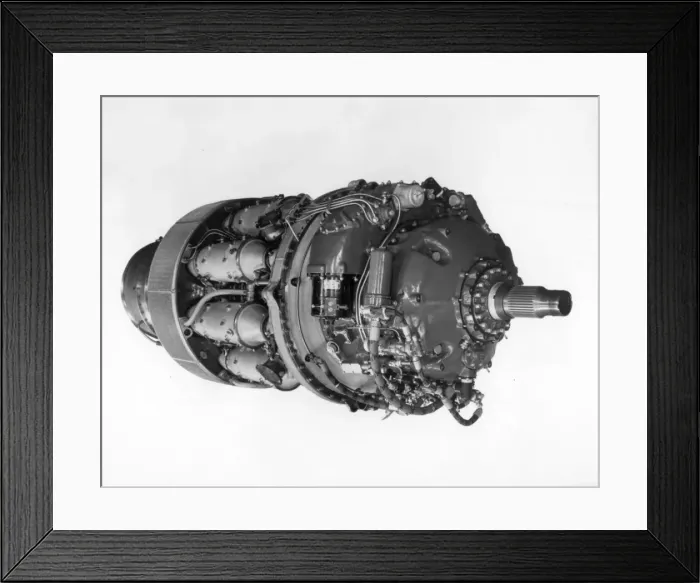 Framed Print : Bristol Proteus 700 series turboprop Framed Print : Bristol Proteus 700 series turboprop