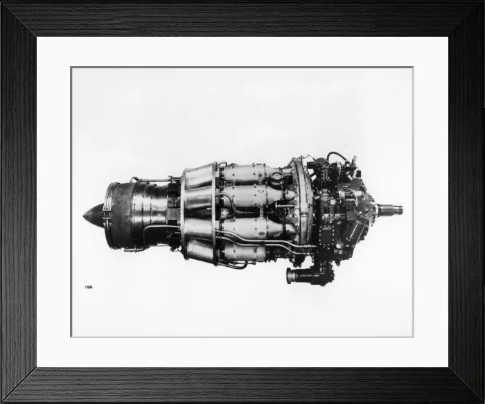 Framed Print : Bristol Proteus 700 series turboprop Framed Print : Bristol Proteus 700 series turboprop