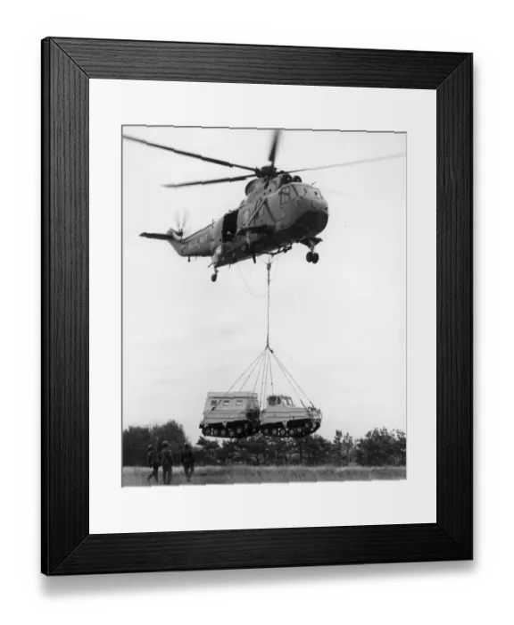 Framed Print : Westland Sea King HC4 ZA2jaja Framed Print : Westland Sea King HC4 ZA2jaja