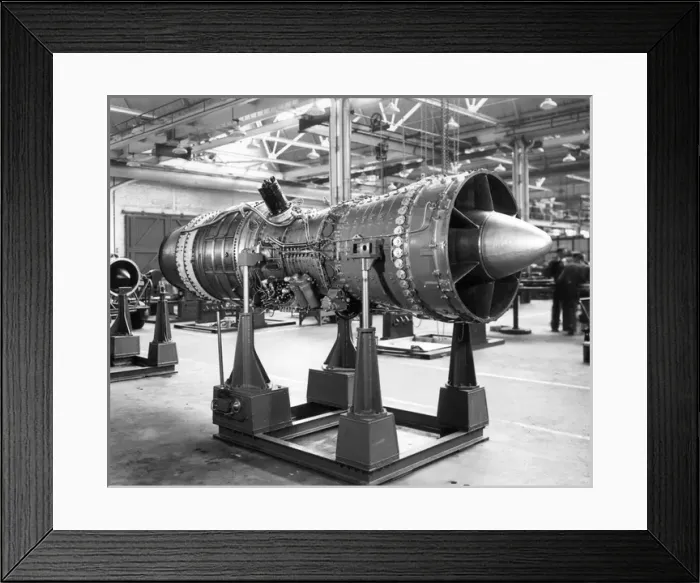 Framed Print : Bristol Olympus two-spool turbojet Framed Print : Bristol Olympus two-spool turbojet