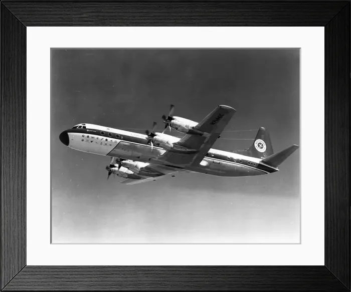 Framed Print : Lockheed L-188A Electra N7144C Framed Print : Lockheed L-188A Electra N7144C