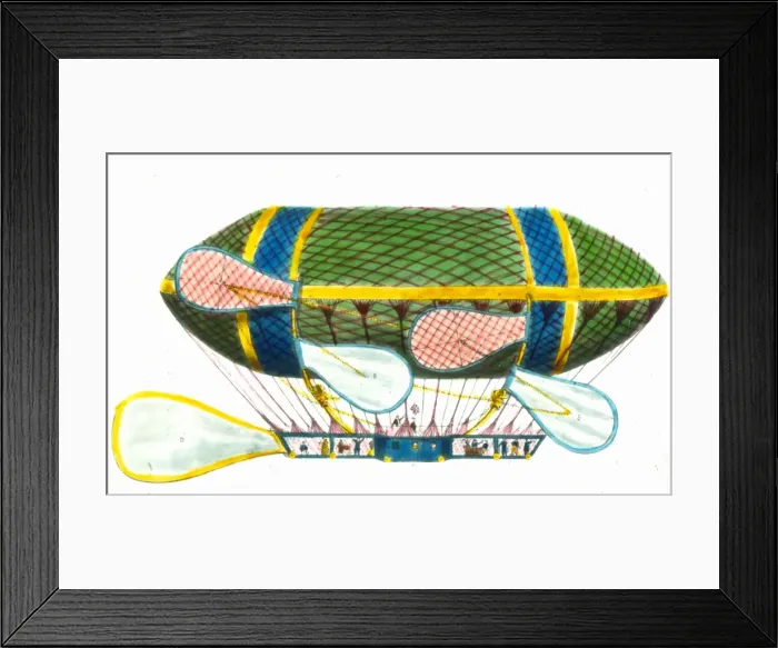 Framed Print : Lennoxs Eagle airship Framed Print : Lennoxs Eagle airship