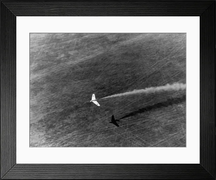 Framed Print : Messerschmitt Me163 Komet during tests at Peenemunde Framed Print : Messerschmitt Me163 Komet during tests at Peenemunde