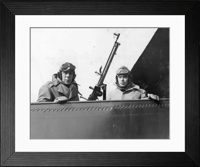 Framed Print : Captain Prince Albert (later George VI) Framed Print : Captain Prince Albert (later George VI)