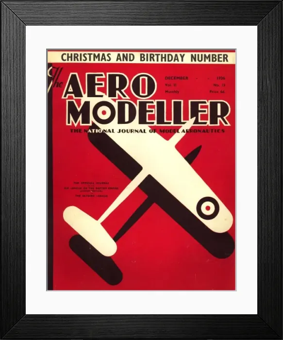 Framed Print : The front cover of The Aero Modeller Framed Print : The front cover of The Aero Modeller