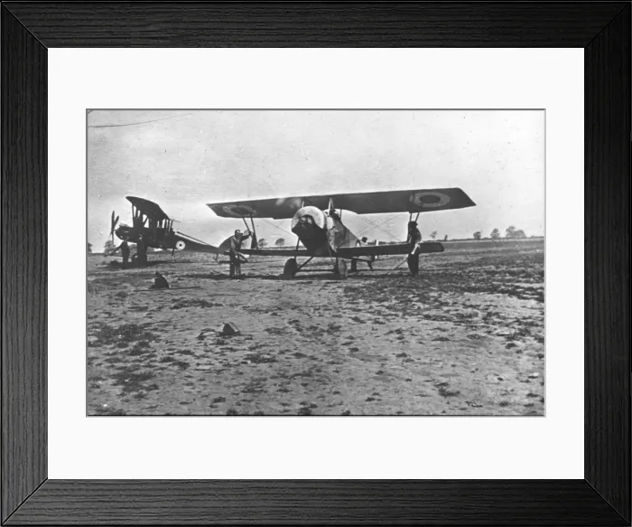 Framed Print : Royal Aircraft Factory RE7 and Nieuport Framed Print : Royal Aircraft Factory RE7 and Nieuport