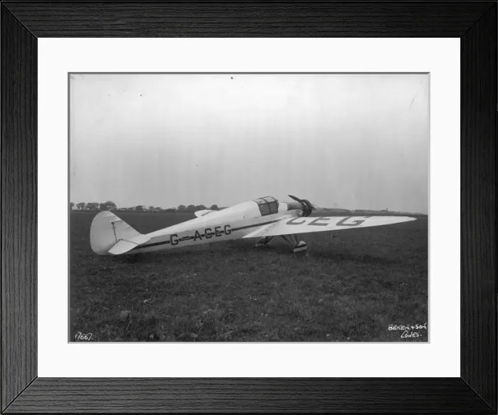 Framed Print : The sole Spartan Clipper G-ACEG Framed Print : The sole Spartan Clipper G-ACEG