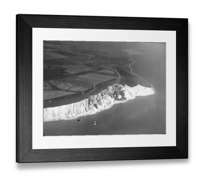 Framed Print : O E Simmonds aerial view of Beachy Head Framed Print : O E Simmonds aerial view of Beachy Head
