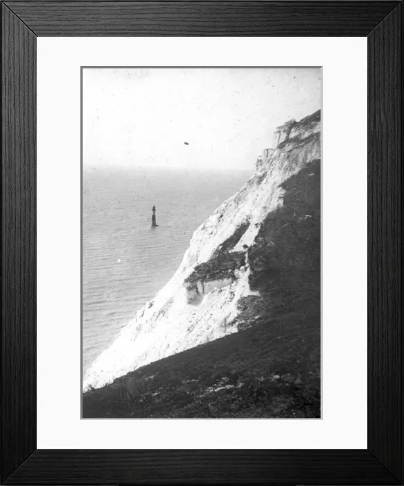 Framed Print : O E Simmonds aerial view of Beachy Head Framed Print : O E Simmonds aerial view of Beachy Head