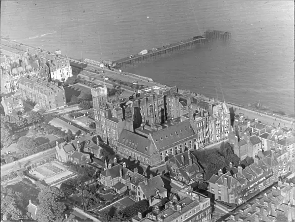 O E Simmonds aerial view of Granville Hotel Ramsgate Kent