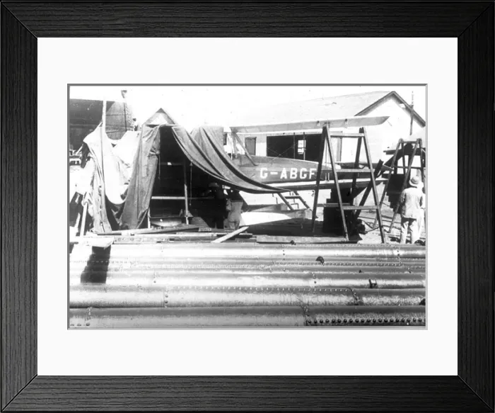 Framed Print : Repairing Bluebird at Bathurst Framed Print : Repairing Bluebird at Bathurst