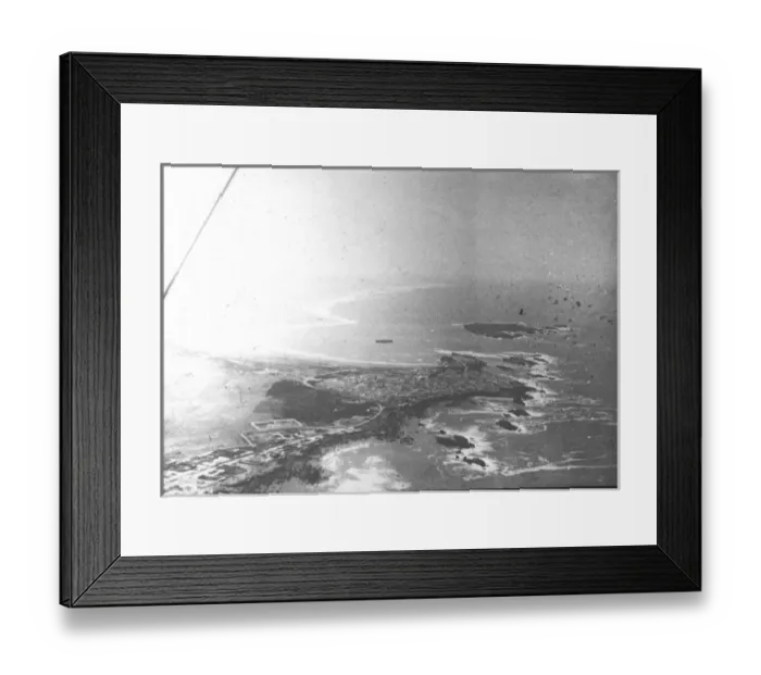Framed Print : Villa Cisrejajajaja in Africa air view Framed Print : Villa Cisrejajajaja in Africa air view