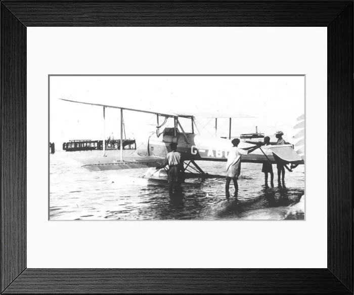 Framed Print : Launching Bluebird at Bathurst Framed Print : Launching Bluebird at Bathurst