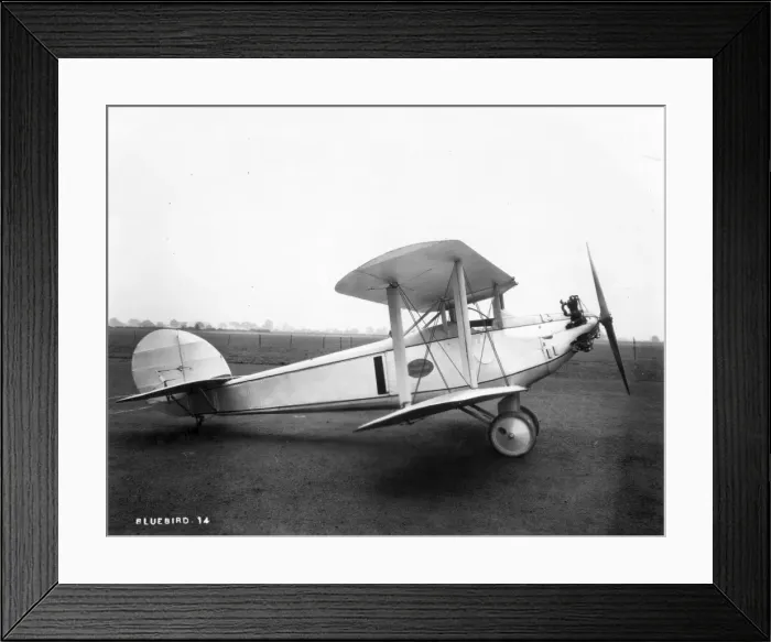 Framed Print : The sole Blackburn L1 Bluebird I G-EBKD Framed Print : The sole Blackburn L1 Bluebird I G-EBKD
