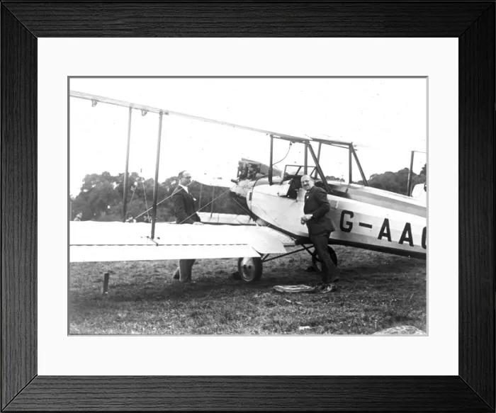 Framed Print : Blackburn L1C Bluebird IV G-ajaja Framed Print : Blackburn L1C Bluebird IV G-ajaja