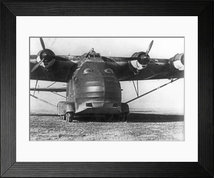 Framed Print : Messerschmitt Me323 Gigant Framed Print : Messerschmitt Me323 Gigant