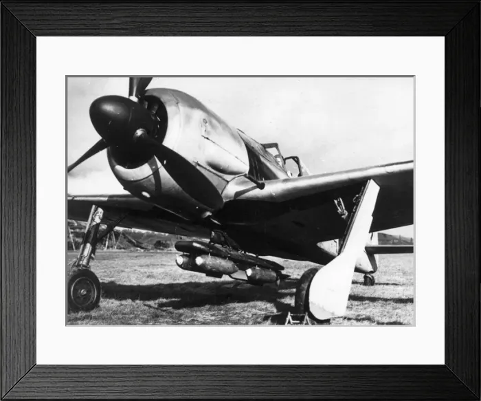 Framed Print : Focke-Wulf Fw190A-5