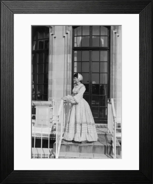 Framed Print : Miss Jenny Thom RAeS staff member Framed Print : Miss Jenny Thom RAeS staff member