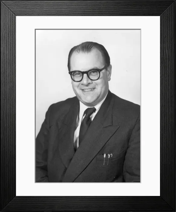 Framed Print : Arthur Valentine Val Cleaver OBE CEng FRAeS 1917-1977 Framed Print : Arthur Valentine Val Cleaver OBE CEng FRAeS 1917-1977