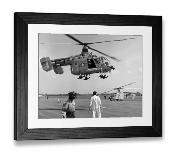 Framed Print : Kaman H-43B Huskie 59-1564 Framed Print : Kaman H-43B Huskie 59-1564