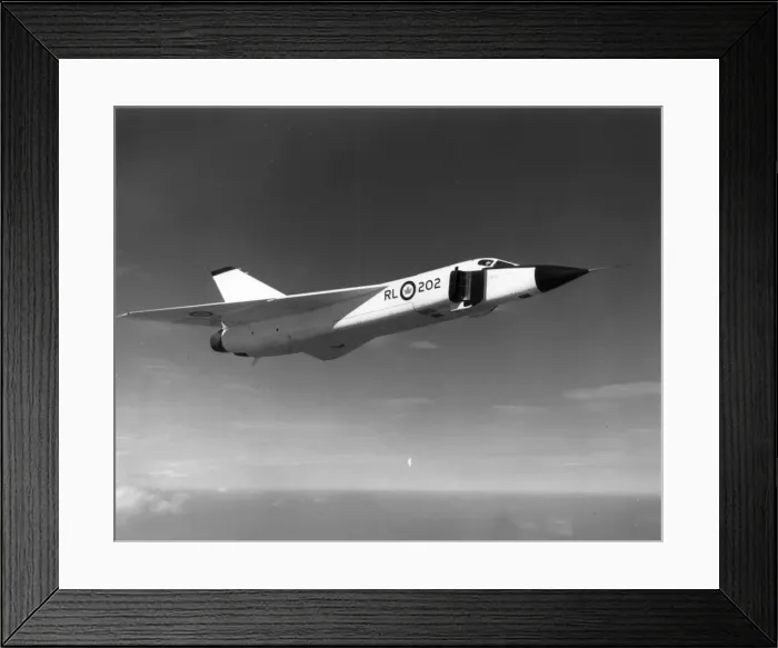Framed Print : Avro Canada CF105 Arrow I 25202 Framed Print : Avro Canada CF105 Arrow I 25202