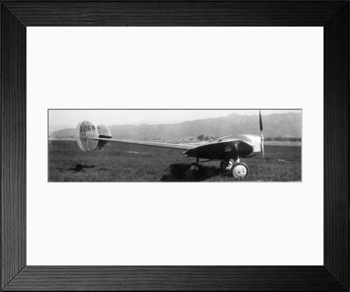 Framed Print : Northrop flying wing tractor monoplane X-216H Framed Print : Northrop flying wing tractor monoplane X-216H