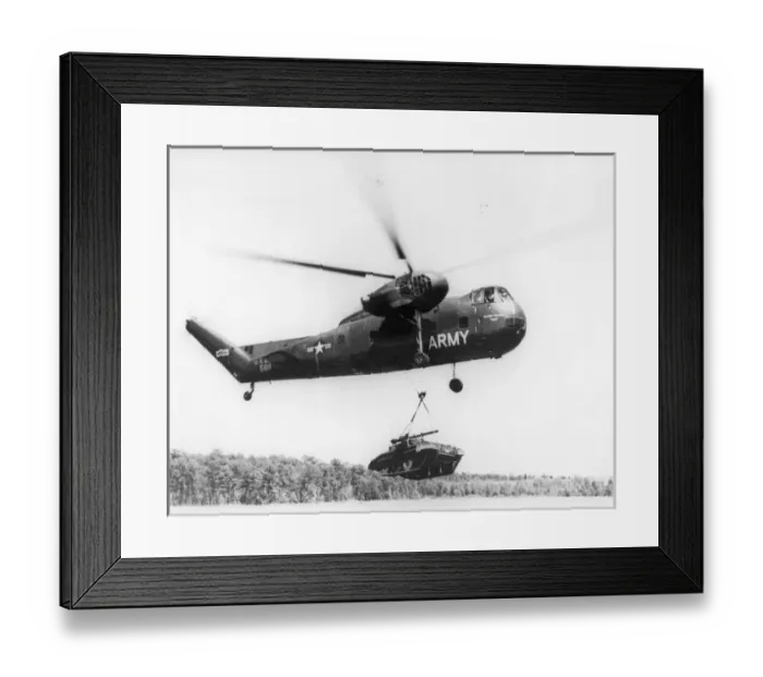 Framed Print : Sikorsky H-37A Mojave (S-56) 55-611 Framed Print : Sikorsky H-37A Mojave (S-56) 55-611