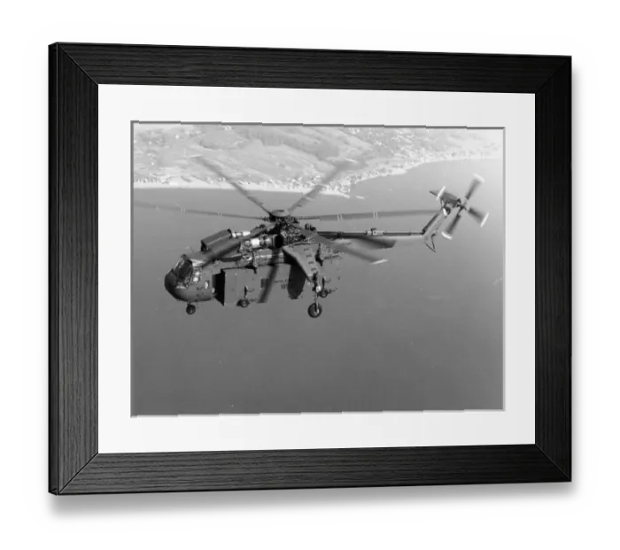 Framed Print : Sikorsky CH-54A Tarhe 68-18455 (S-64 Skycrane) Framed Print : Sikorsky CH-54A Tarhe 68-18455 (S-64 Skycrane)