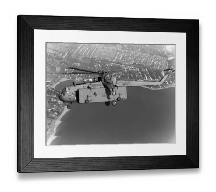 Framed Print : Sikorsky CH-54A Tarhe 68-18455 (S-64 Skycrane) Framed Print : Sikorsky CH-54A Tarhe 68-18455 (S-64 Skycrane)